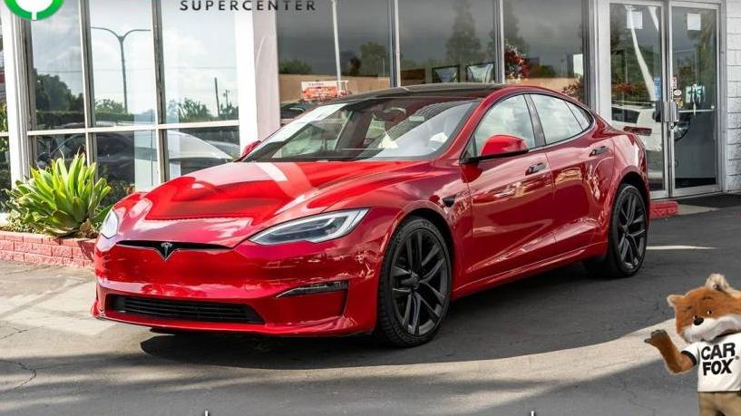 TESLA MODEL S 2021 5YJSA1E62MF455450 image